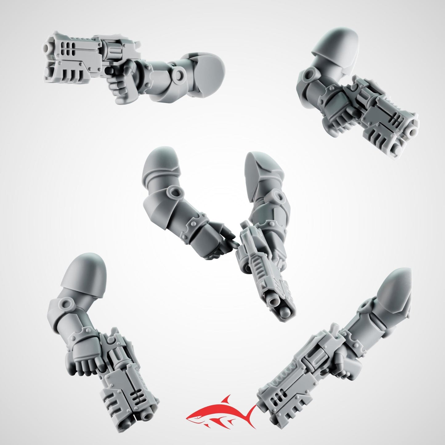 5 Revolver With Hands–  Heavy Revolver With 6-Round Cylinder - Bits Ultra HD 14K