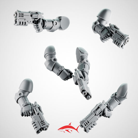 5 Revolver With Hands–  Heavy Revolver With 6-Round Cylinder - Bits Ultra HD 14K