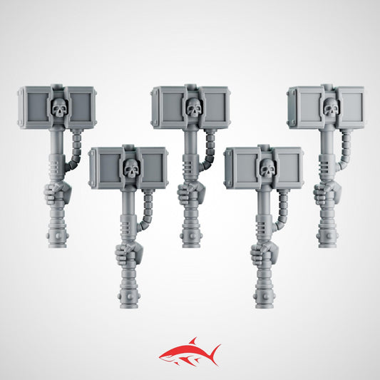 5 Hammer– Massive Battle Hammer Melee Weapons Bits Ultra HD 14K