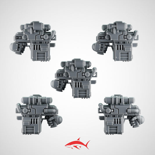 5 Tactical Pistols for Terminator – Ultra HD 14K Resin