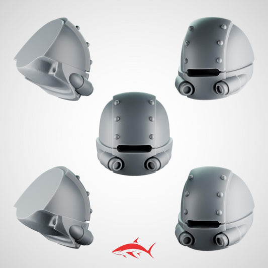 5 Terminator Head Protectors – Heavy Armor Helm Plates Bits Ultra HD 14K
