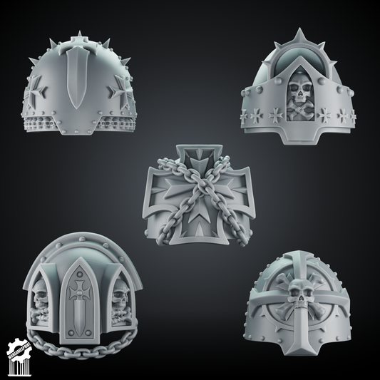 Big shoulder pad space crusader SET1 - SUPPORTED