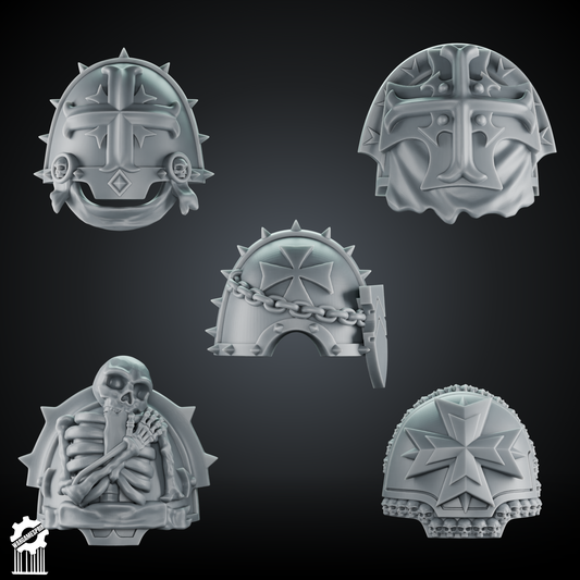 Big shoulder pad space crusader SET2 - SUPPORTED