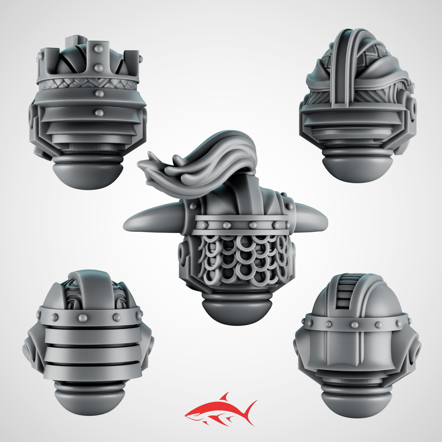 Helmet Set Space Viking - Bits Ultra HD 14K