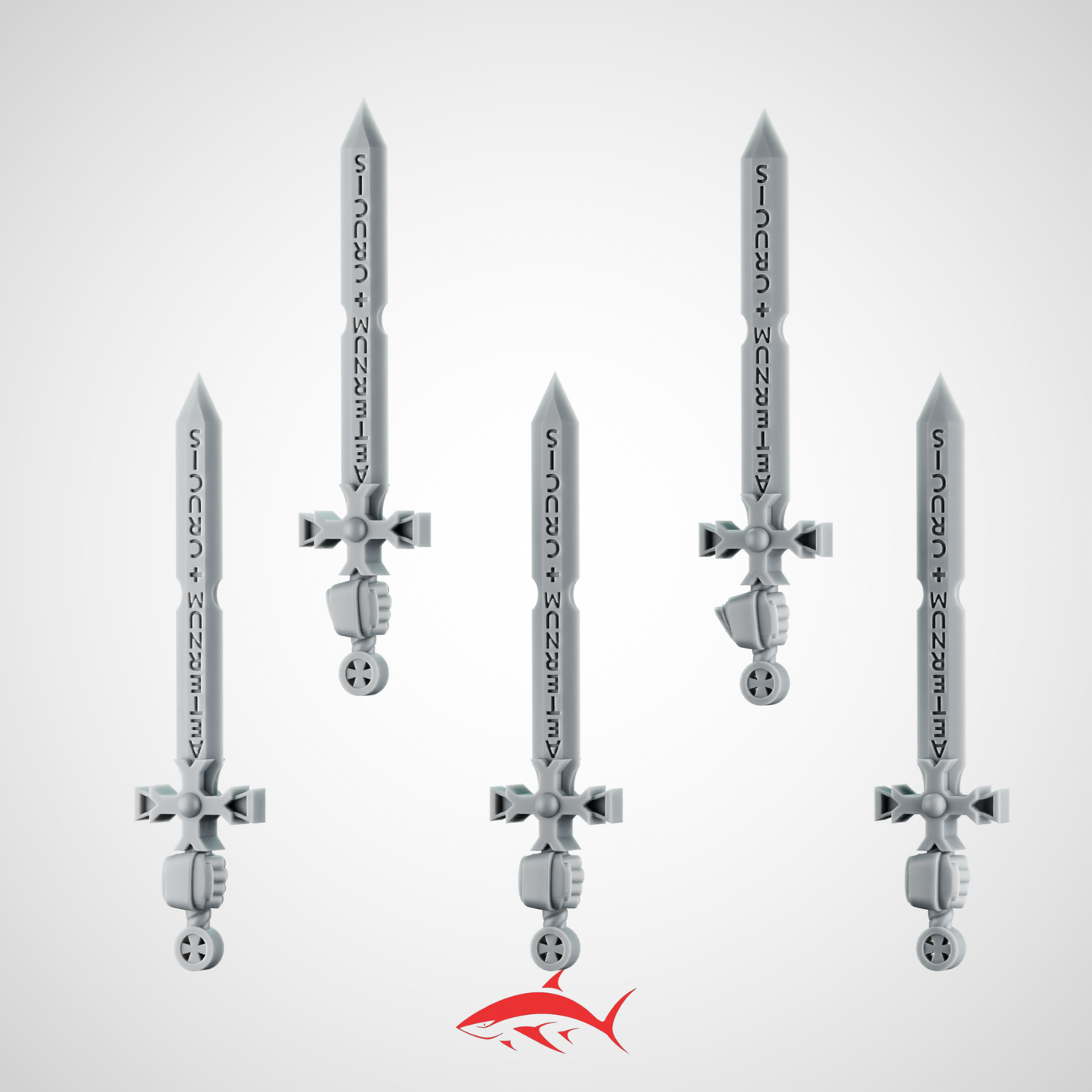 Sword SET 1 Right Black Crusader Greytide - Bits Ultra HD 14K