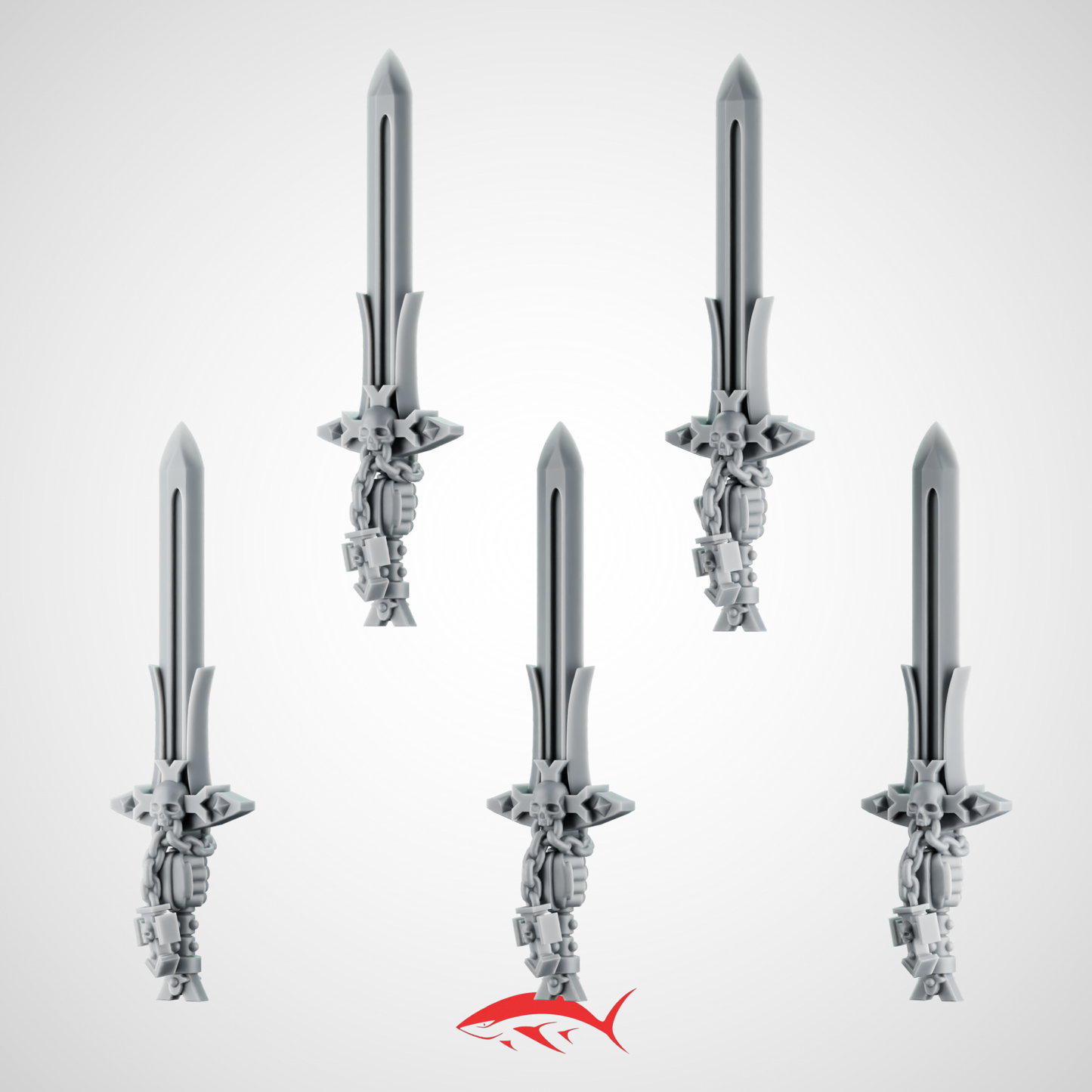 Sword SET 4 Black Crusader Greytide - Bits Ultra HD 14K