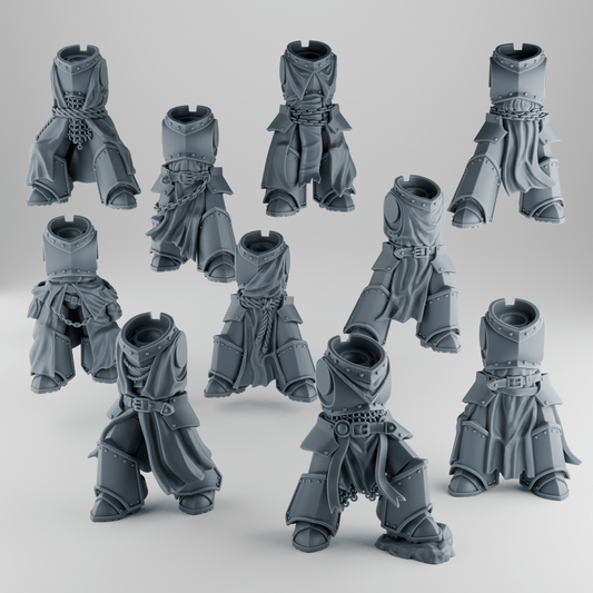 Voidguard Templar Corps crossed from space – Wargame Grimdark Sci-Fi(32 mm Scale)