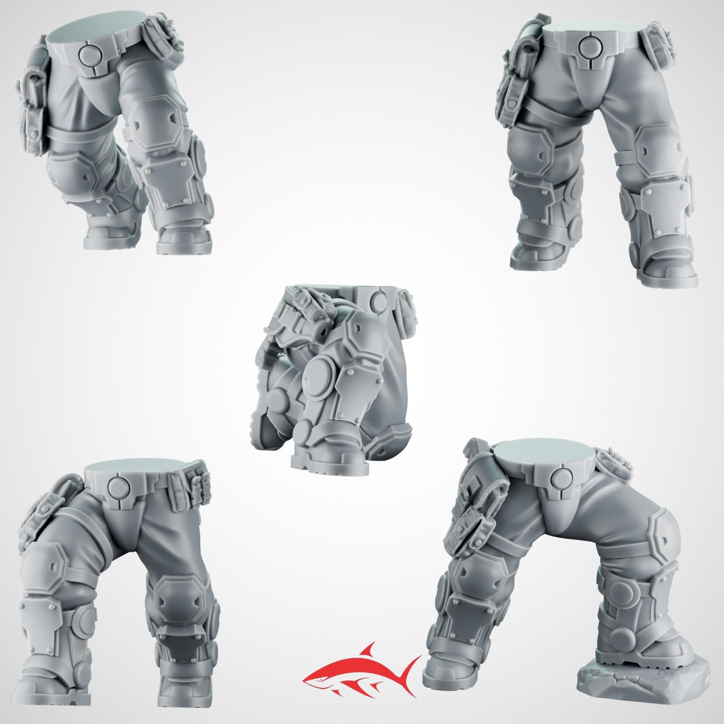5 Rapt’Ops Legs – Armored And Boots with Reinforced Details Ultra HD 14K