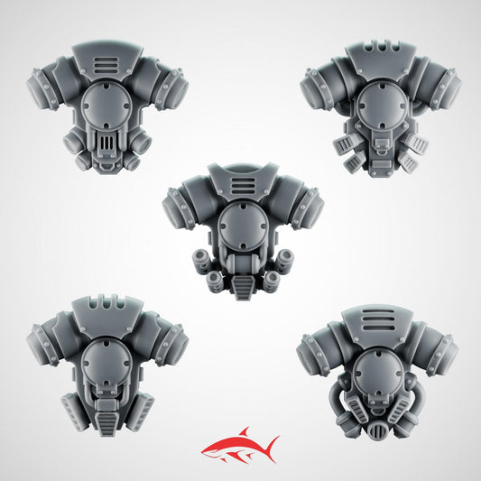 5 Neutral Backpacks – Tactical Power Packs Bits – Ultra HD 14K