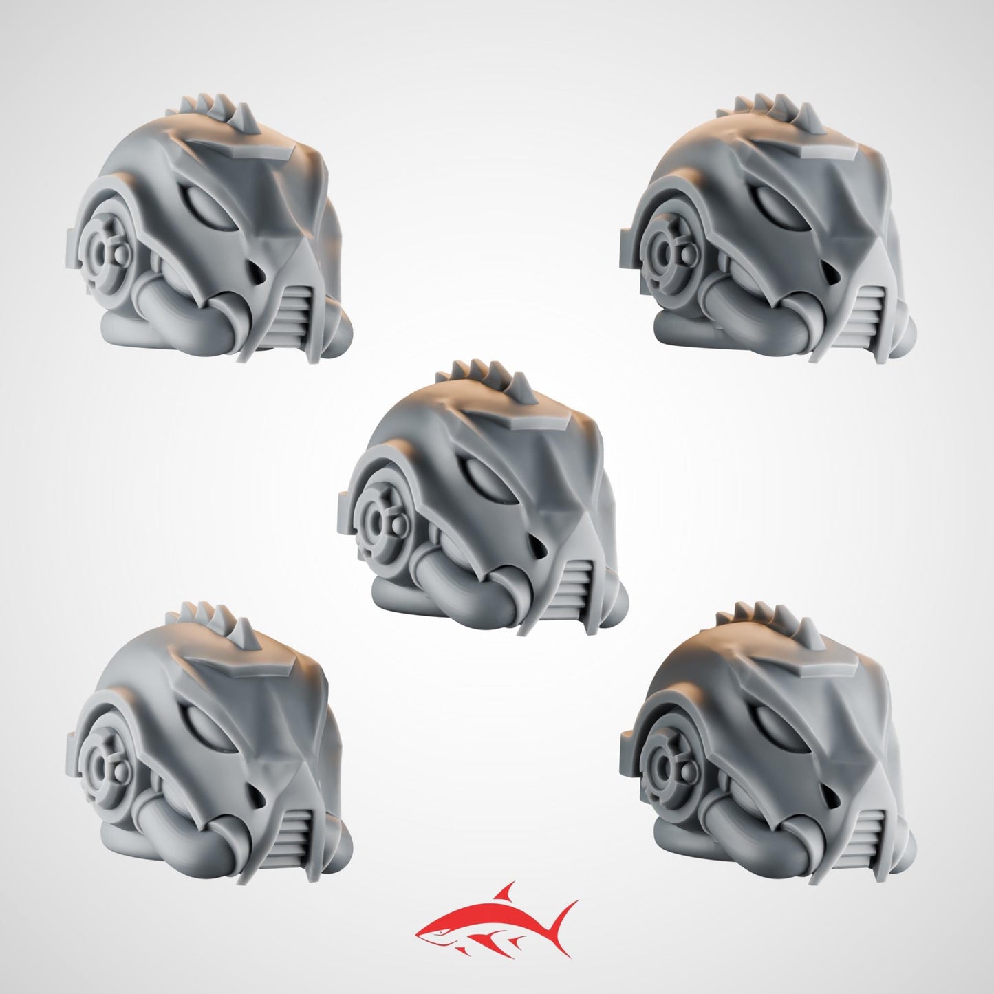 Terminator 5 Emberforge Heads for Fire Lizard – Horned Helms, Dragon-Skull Masks & Lava-Scale Visors