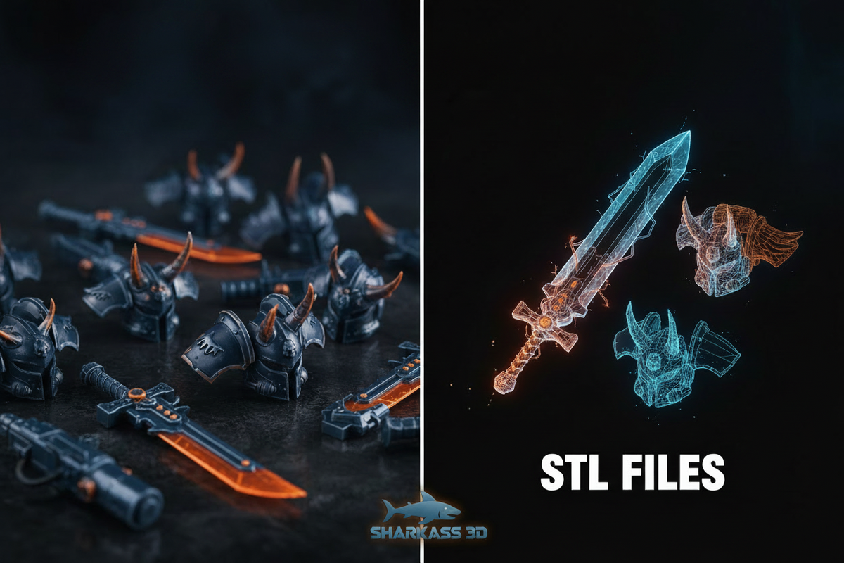 Resin Bits or STL Files: Which Should You Buy ? Image