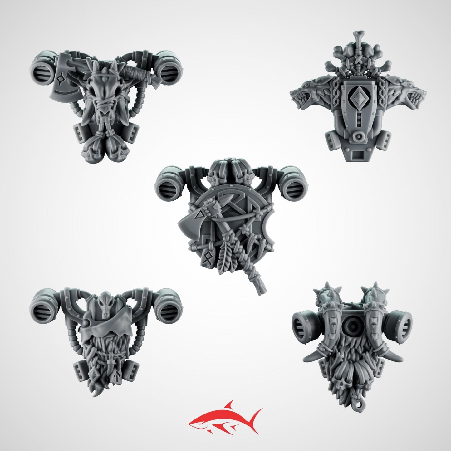 Backpack SET2 Primal Hound Greytide - Bits Ultra HD 14K