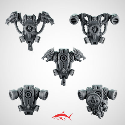 Backpack SET3 Primal Hound Greytide - Bits Ultra HD 14K