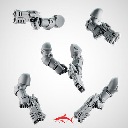 5 Revolver With Hands–  Heavy Revolver With 6-Round Cylinder - Bits Ultra HD 14K