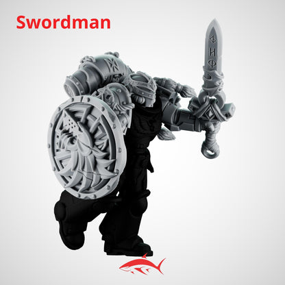 Bundle Of Viking Warriors – Squad of Wolf Fighters – Primary Size – Ultra HD 14K