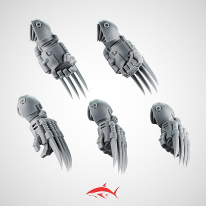 5 Terminator Lightning Claws – Close Combat Weapons – Ultra HD 14K Resin