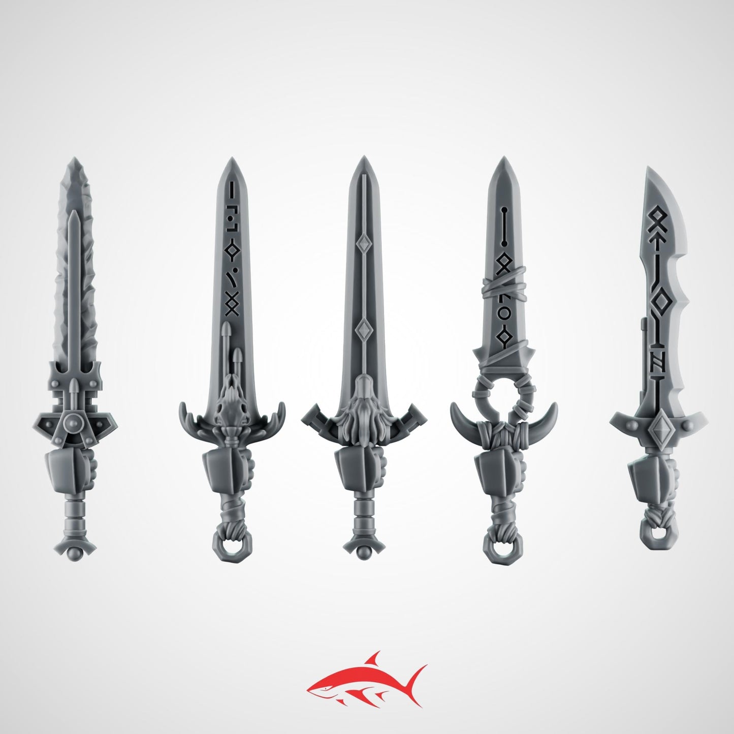 Swords Primal Hound Greytide - Bits Ultra HD 14K