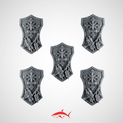 Shield Set 1 for Termi Eternal Crusader - Bits Ultra HD 14K