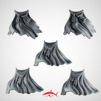 Cloak Heavy Guard Eternal Crusader Greytide - 32mm scale resin bit - Sharkass
