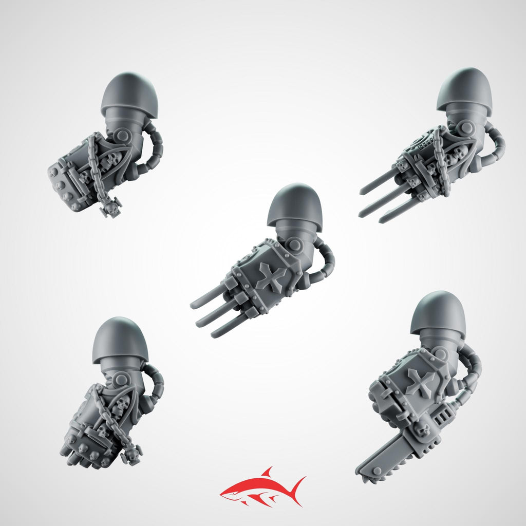 Fist for Heavy Guard Set 1 Eternal Crusader - Left - 32mm scale resin bit - Sharkass