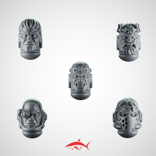 Head Set 1 Termi Eternal Crusader Greytide - Bits Ultra HD 14K