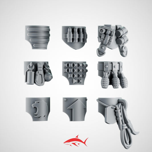 10 Rapt’Ops Terminator Hip Guards – Tactical Armor Plates & Utility Bits Ultra HD 14K