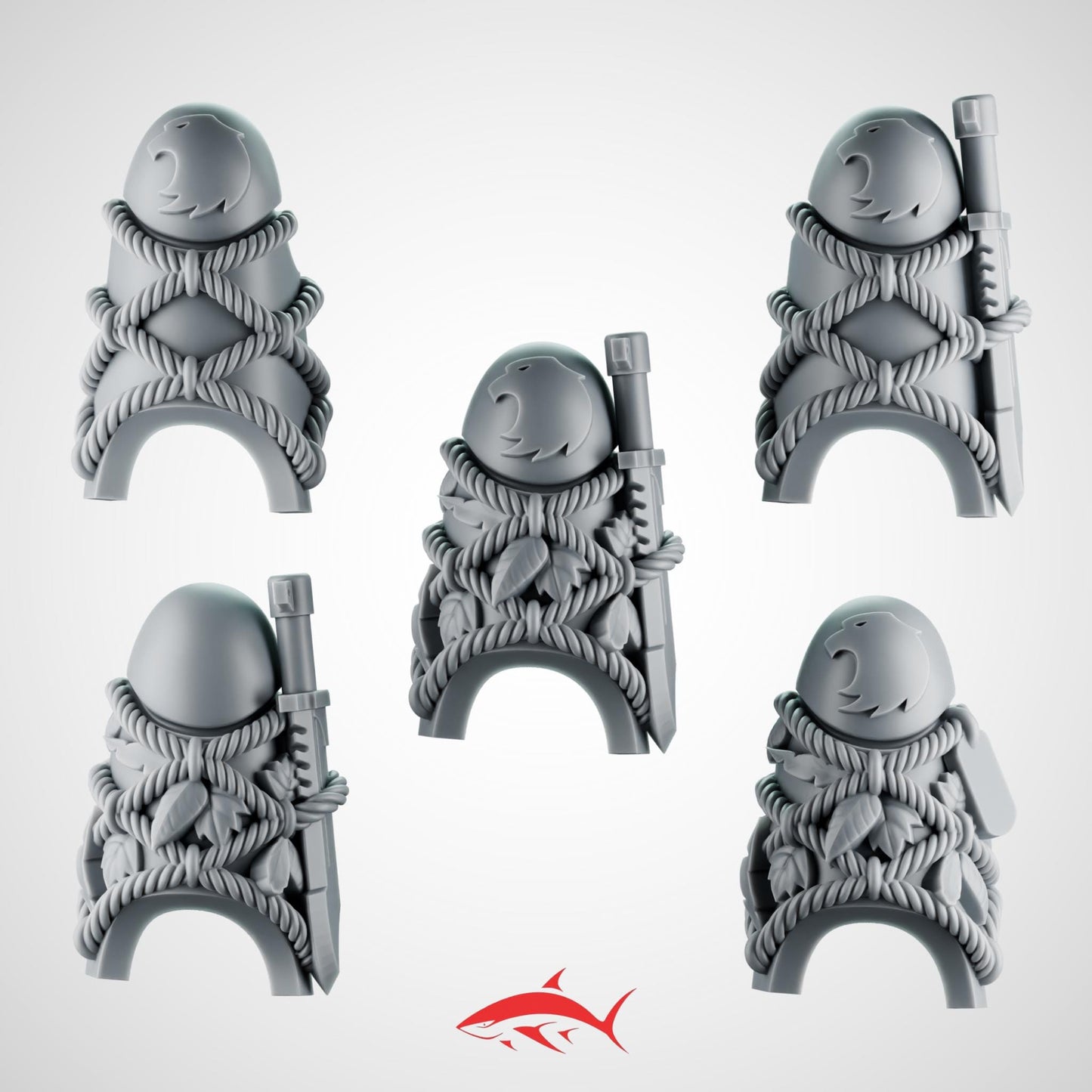 Set 2 – 5 Terminator Rapt’Ops Shin – Tactical Armored Shin Guards Bits Ultra HD 14K