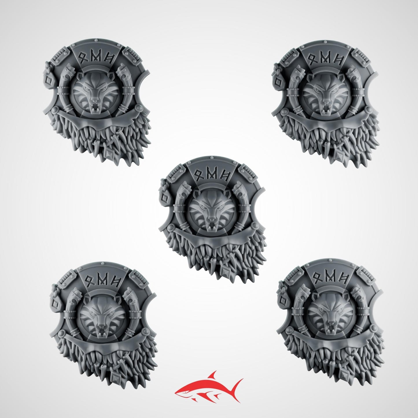 Bears Shields Primal Hound Greytide - Bits Ultra HD 14K