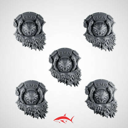 Bears Shields Primal Hound Greytide - Bits Ultra HD 14K