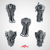 Loincloth SET1 Primal Hound Greytide - 32mm scale resin bit - Sharkass