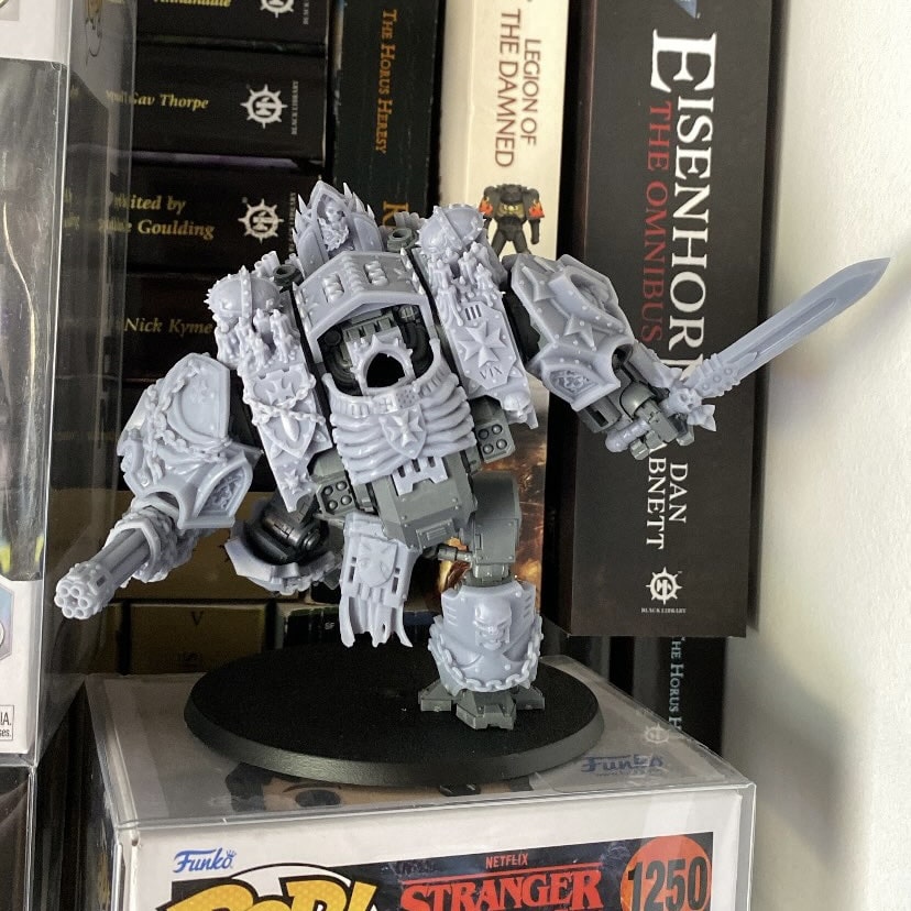 Mecha Black Crusader – 3D Printed Upgrade Kit (32mm Scale)