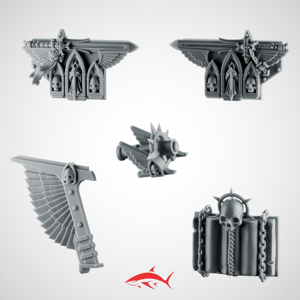 Bike Kit Greytide Angel of the death - resin bit - Sharkass