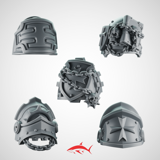 Pads Set 3 Black Crusader  - Bits Ultra HD 14K