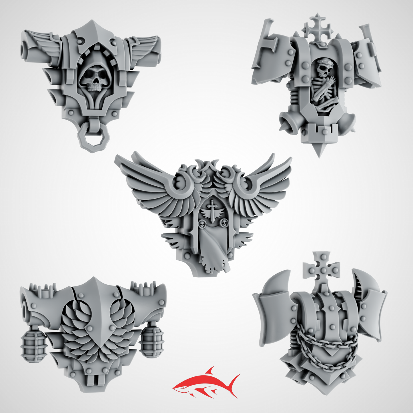 Set 5 - Backpack Fallen Angel - Bits Ultra HD 14K
