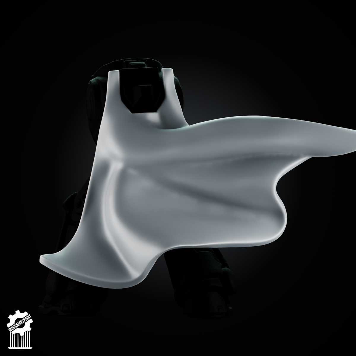 Neutral Cloak Set – 5 Simple Cape, Heroic 32mm Scale - resin bit - Sharkass