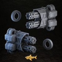 DOUBLE GATLING compatible BALLISTUS with EXTENSION