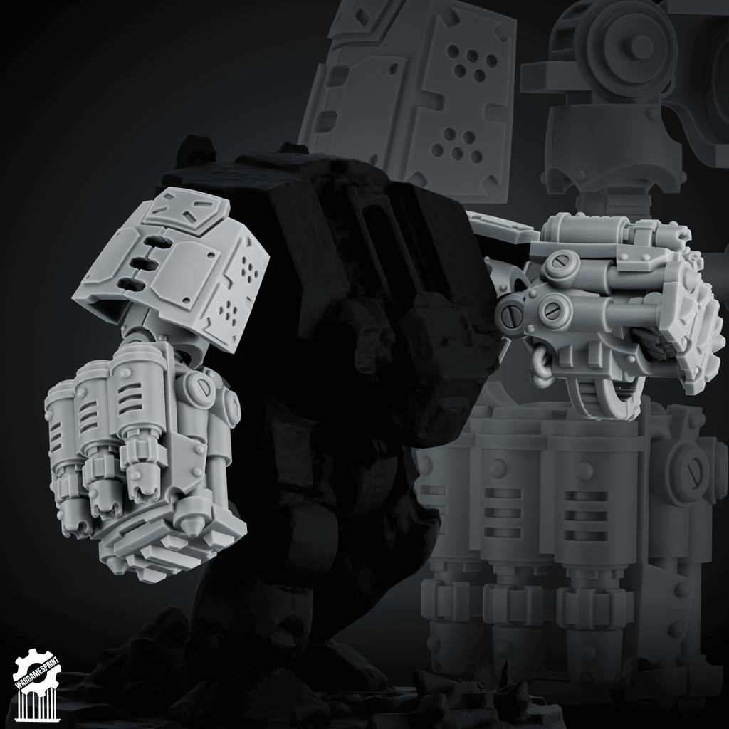 Complete Dread Weapon Bundle – Melee, Heavy Fists, Claws & Ranged Options - resin bit - Sharkass
