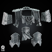 Venerable Dread Armor Kit – Gothic Crusader Style + Iconic Details - resin bit - Sharkass