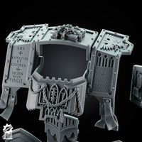 Venerable Dread Armor Kit – Gothic Crusader Style + Iconic Details - resin bit - Sharkass