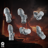 Emberforge arms SET1 - Fire lizards - resin bit - Sharkass
