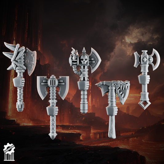 Emberforge axes - Fire lizards [Supported]