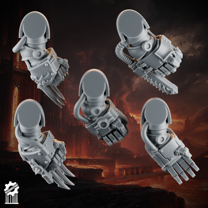 Emberforge big fist set 2 - Fire lizards [Supported]
