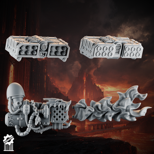 Emberforge heavy guard - Fire lizards [Supported]