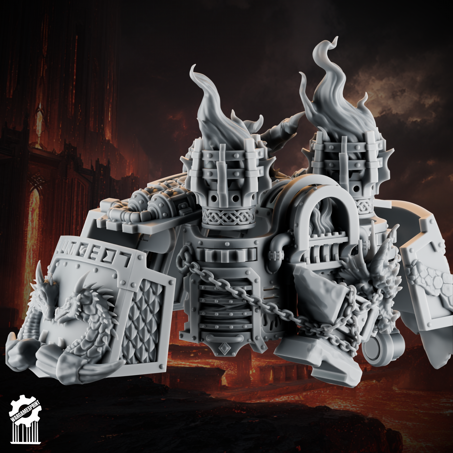 Emberforge dred kit - Fire lizards [Supported]