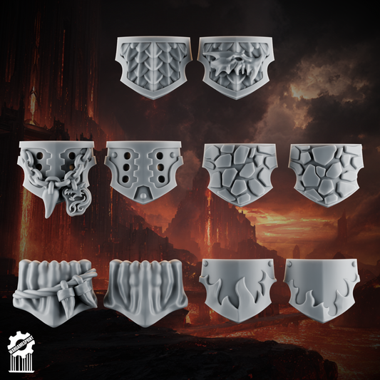 Emberforge hips heavy guard - Fire lizards [Supported]