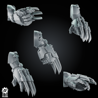 Bundle 50 Power Gauntlet Kit heavy guard + 5 Dynamic Arms – Magnetic Ready - resin bit - Sharkass