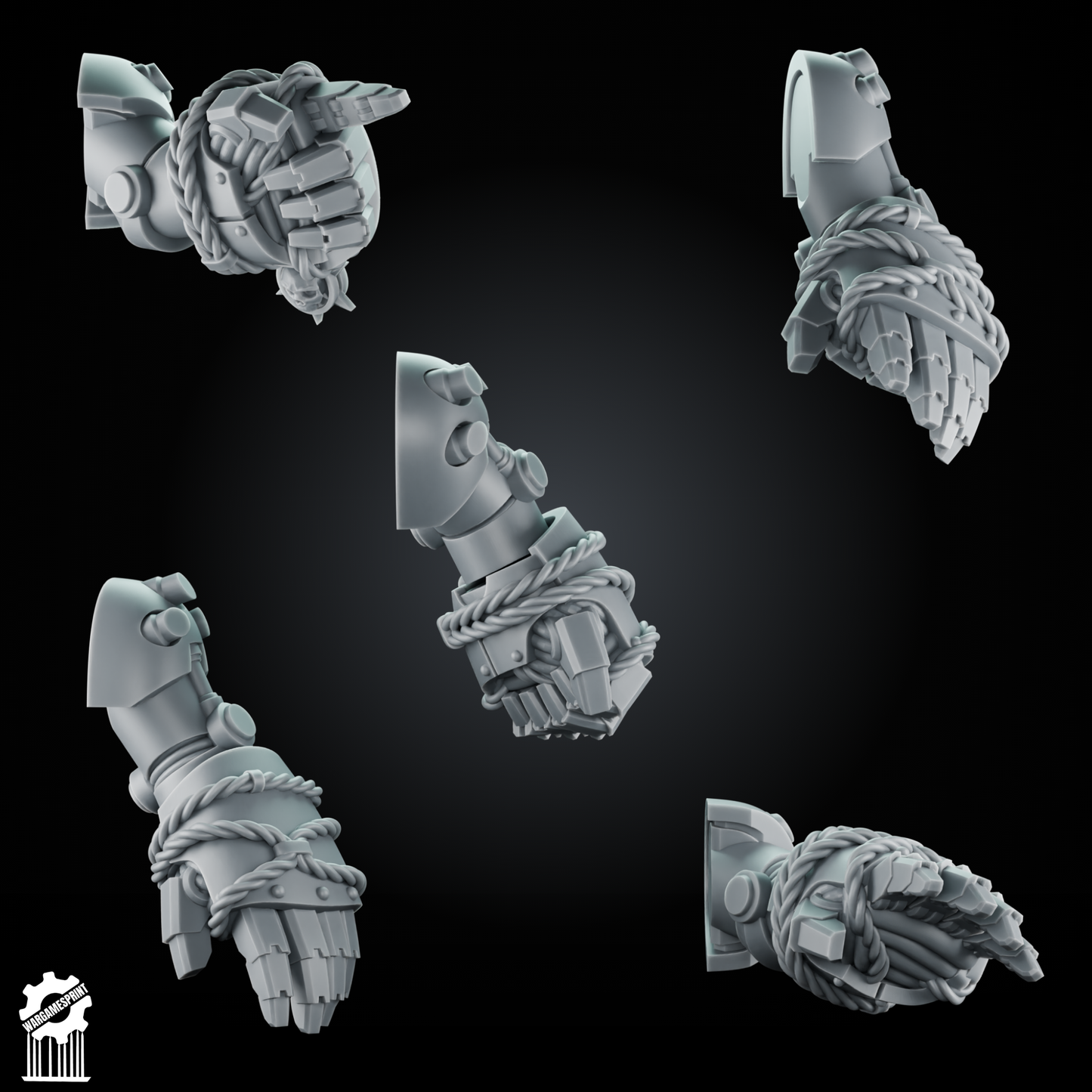 Bundle 50 Power Gauntlet Kit termi + 5 Dynamic Arms – Magnetic Ready [Supported]