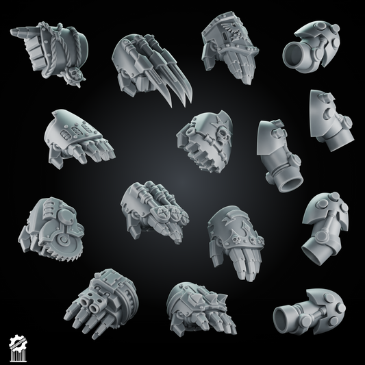 Bundle 50 Power Gauntlet Kit termi + 5 Dynamic Arms – Magnetic Ready [Supported]