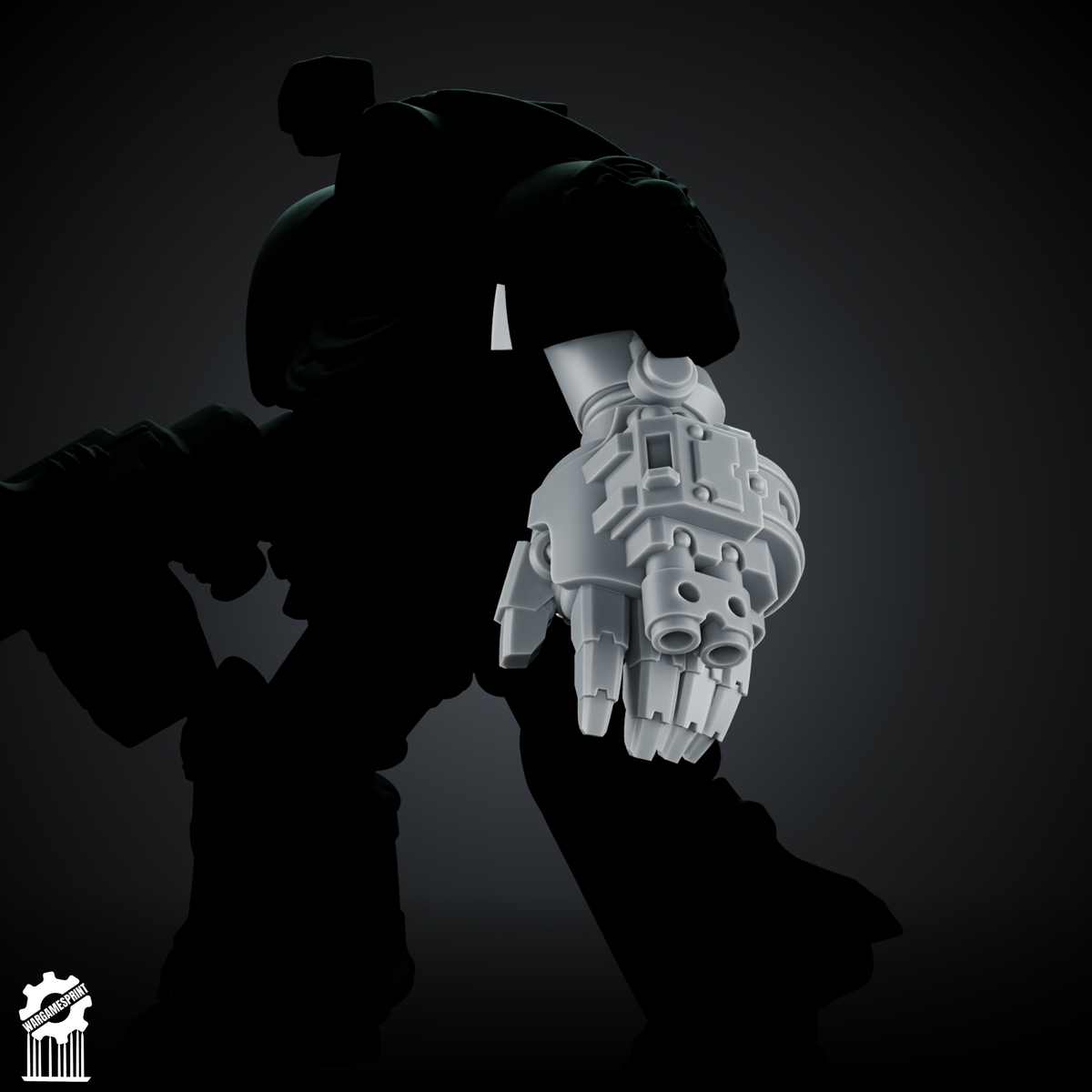 Power Gauntlet Kit set 10 heavy guard + 5 Dynamic Arms – Magnetic Ready - resin bit - Sharkass