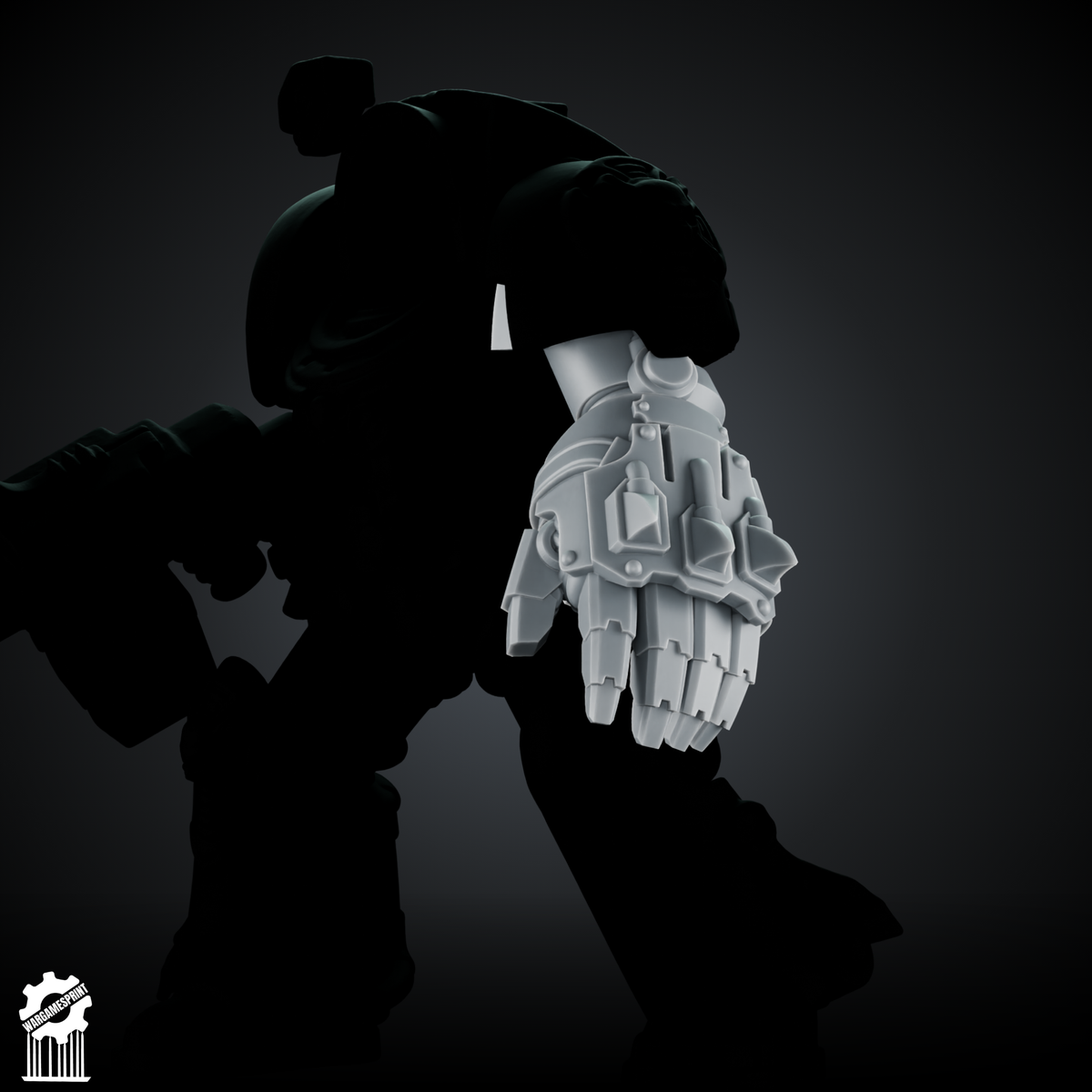 Power Gauntlet Kit set 3 termi + 5 Dynamic Arms – Magnetic Ready - resin bit - Sharkass